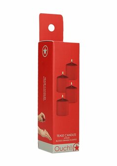 Tease Kaarsen Sinful - 4 Stuks