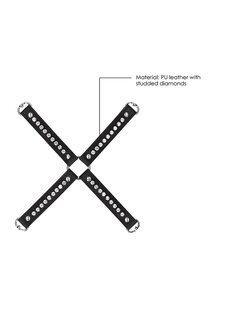 Hogtie Connector met Diamanten
