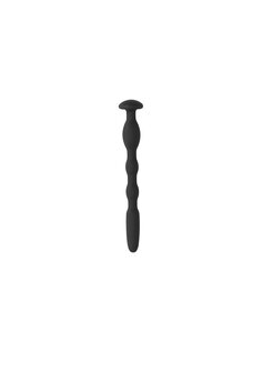 Siliconen Penis Plug met Ribbels - 11 mm