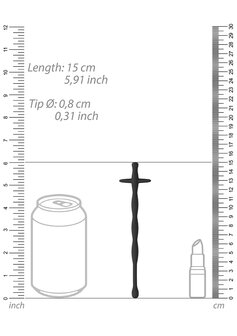 Siliconen Cock Pin - 8 mm