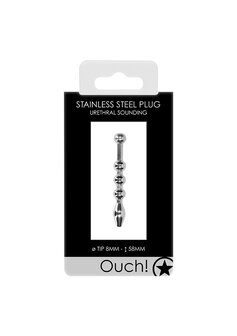 Metalen Penis Plug - 8 mm