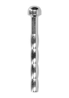 Geribbelde Holle Penis Plug - 5 mm