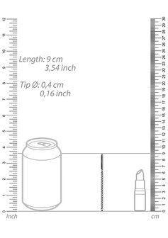Metalen Beginners Penis Plug - 4 mm
