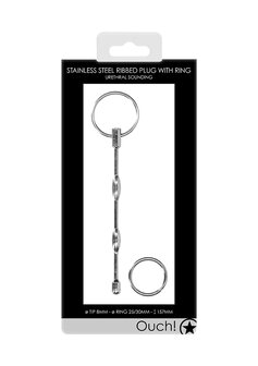 RVS Geribbelde Dilator - 8 mm