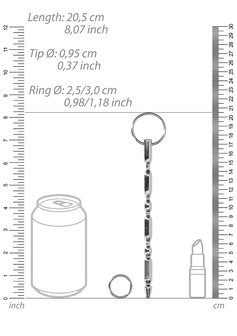RVS Geribbelde Dilator - 9,5 mm
