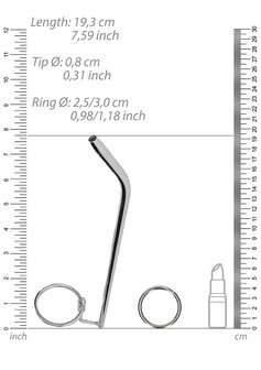 RVS Dilator met Eikelring - 8 mm