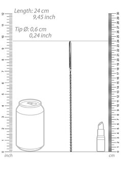 RVS Geribbelde Dilator - 6 mm