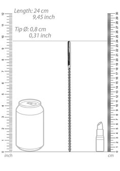 RVS Geribbelde Dilator - 8 mm