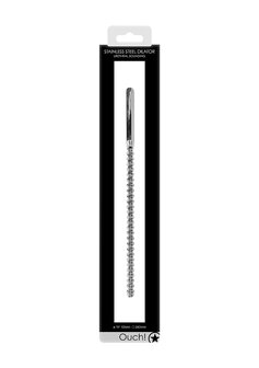 RVS Geribbelde Dilator - 10 mm