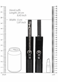Klittenband Halsband met Riem en Handboeien