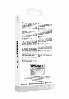 Gebonden Leren Oogmasker &quot;Ouch&quot;
