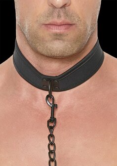 Neopreen Halsband met Riem