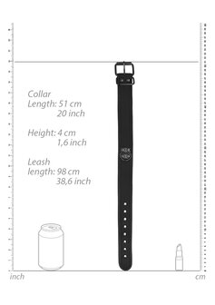 Neopreen Halsband met Riem