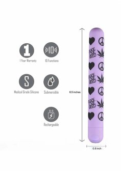 Unity X-Long Bullet - PLW Print Violet - 420 Series