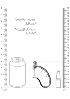 Model 15 Kuisheidskooi met urethraal Dialator - 9 cm