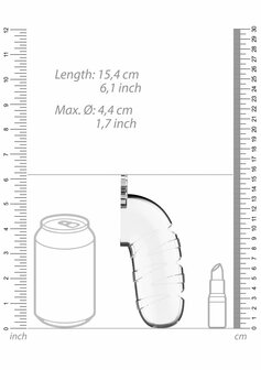 Model 17 Kuisheidskooi met urethraal Dialator - 14 cm