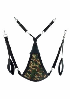 Driehoek Canvas Sling met 3 of 4 Punten