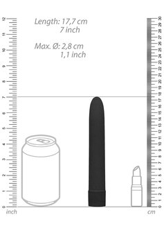 Biologisch Afbreekbare Vibrator - 18 cm