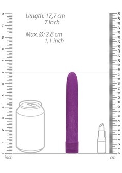 Biologisch Afbreekbare Vibrator - 18 cm