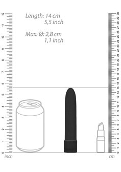 Biologisch Afbreekbare Vibrator - 14 cm