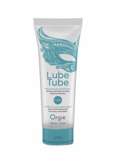 Lube Tube Cool - Glijmiddel op Waterbasis met Verkoelend Effect - 150 ml