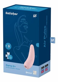 Curvy 2+ - Air Pulse Stimulator + Vibratie