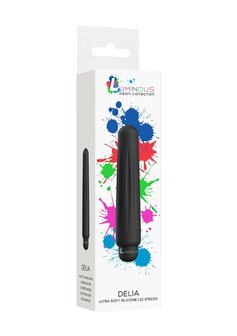 Delia - Klassieke Vibrator met Siliconen Sleeve