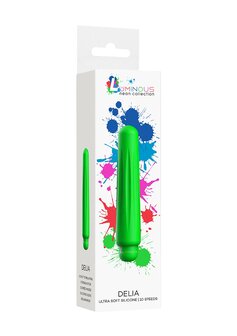 Delia - Klassieke Vibrator met Siliconen Sleeve