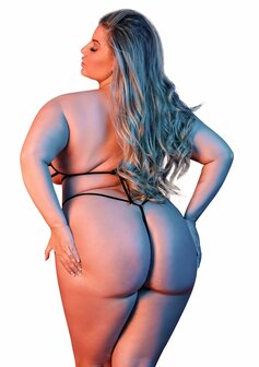 BH &amp; G-String Set met Bandjes - M L/X