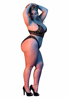 Beugel Bralette &amp; Panty Set - M S/M
