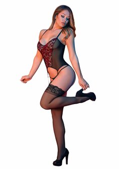 Merry Widow &amp; G-String Set - M S/M