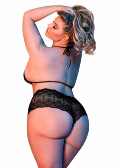 Triangel BH &amp; Brutale Korte Set - M S/M