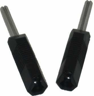 Pin-Converterset 2 mm naar 4 mm