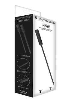 Silicone Noir Flexible Sound - 7 mm - Black