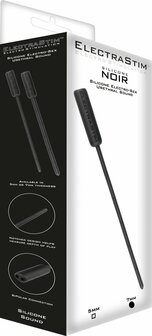 Silicone Noir Flexible Sound - 7 mm - Black