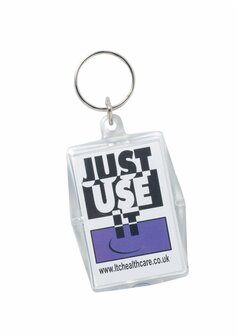 EXS Key Rings &#039;Just Use It&#039; - Condoms - 50 Pieces