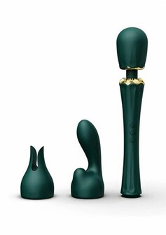 Kyro - Massager met Verschillende Opzet Stukken