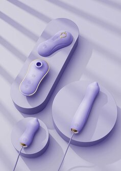 Sucking Vibrator with Pump and Different Attachments