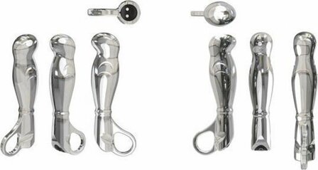 Fortis - Aluminium Vibrerende Prostaat Massager