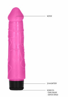 Dikke Realistische Dildo Vibrator - 20 cm