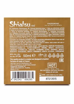 SHIATSU Pheromon Fragrance Women - Red - 50 ml