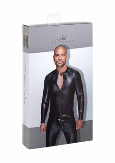 Wetlook Jack met PVC Plooien - S S
