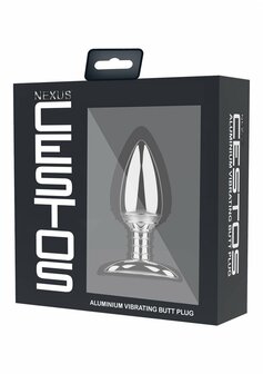 Cestos - Aluminium Vibrerende Buttplug met Afstandsbediening