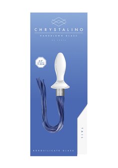 Tail - Glazen Butt Plug met Zweep Uiteinde