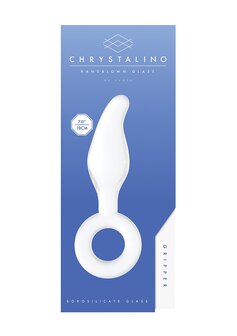 Gripper - Glazen Dildo met Ring