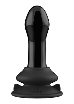 Pluggy - Glazen Vibrator met afstandbediening