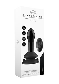 Pluggy - Glazen Vibrator met afstandbediening