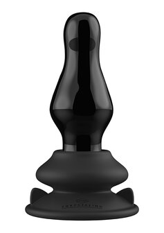 Missy - Glazen Butt Plug met Vibratie en afstandbediening
