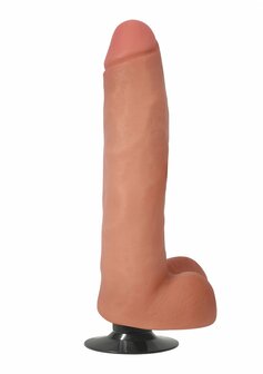 Vibrerende Dildo met Ballen - 28 cm