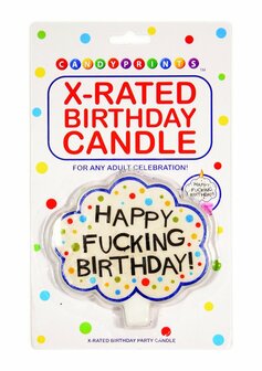 X-Rated Birthday Candle